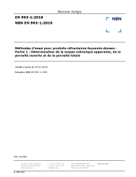 NBN EN 993-1:2019