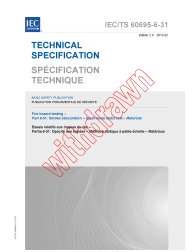 IEC TS 60695-6-31:2013