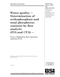 BS EN ISO 15681-1:2004