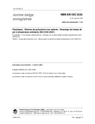 NBN EN ISO 2535:2003
