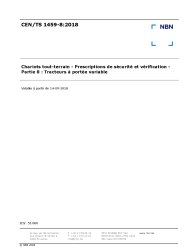 CEN/TS 1459-8:2018