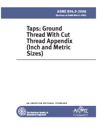 ASME B94.9-2008 - W ERR 2010