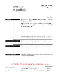 UNE-EN 301796 V1.1.1:2003