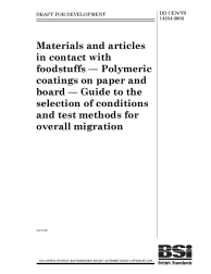 DD CEN/TS 14234:2002