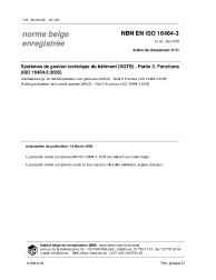 NBN EN ISO 16484-3:2005