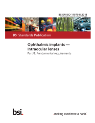 BS EN ISO 11979-8:2015