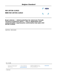 NBN ISO 20730-2:2023