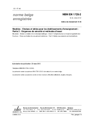 NBN EN 1729-2:2012