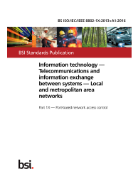 BS ISO/IEC/IEEE 8802-1X:2013+A1:2016