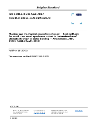 NBN ISO 13061-3:2014/A1:2023