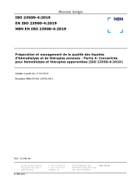 NBN EN ISO 23500-4:2019