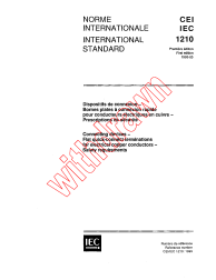 IEC 61210:1993