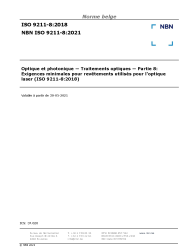 NBN ISO 9211-8:2021