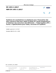 NBN EN 1451-1:2017