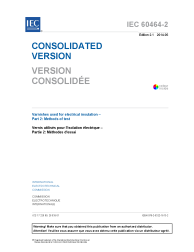 IEC 60464-2:2001+AMD1:2006 Consolidated
