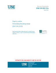UNE-EN ISO 536:2021