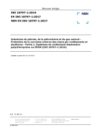 NBN EN ISO 18797-1:2017