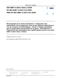 NBN EN ISO 6887-3:2017/A1:2020