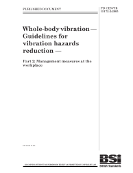 PD CEN/TR 15172-2:2005