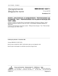 NBN EN ISO 15547-1:2006
