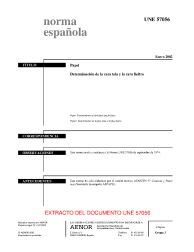 UNE 57056:2002 (R2017)