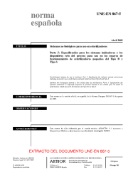UNE-EN 867-5:2002