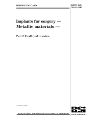 BS EN ISO 5832-2:2012