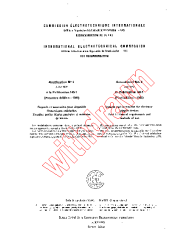 IEC 60149-1:1963/AMD2:1972