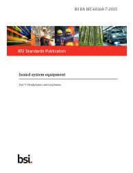 BS EN IEC 60268-7:2025