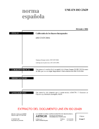 UNE-EN ISO 23429:2004 (R2008)