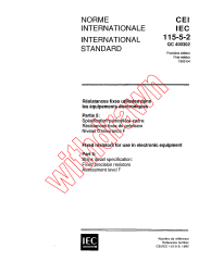 IEC 60115-5-2:1992