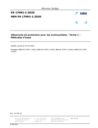NBN EN 17092-1:2020