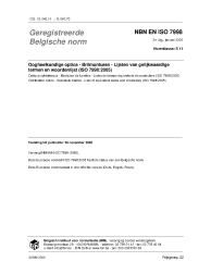 NBN EN ISO 7998:2006