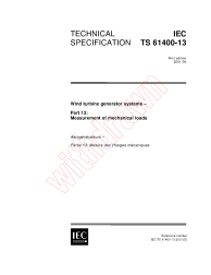 IEC TS 61400-13:2001