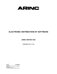 ARINC Report 666:2002