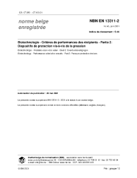 NBN EN 13311-2:2001
