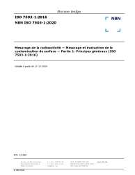 NBN ISO 7503-1:2020