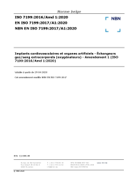 NBN EN ISO 7199:2017/A1:2020