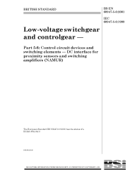 BS EN 60947-5-6:2001