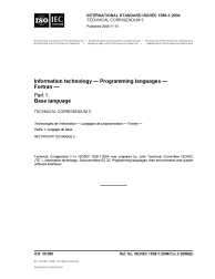 ISO/IEC 1539-1:2004/COR3:2008