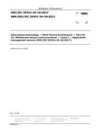 NBN ISO/IEC 29341-29-10:2021