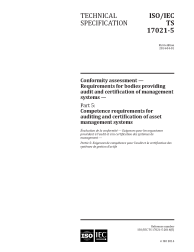 ISO/IEC TS 17021-5:2014 (R2018)