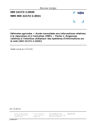 NBN ISO 22172-1:2021