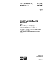 ISO/IEC 18000-3:2010 (R2017)