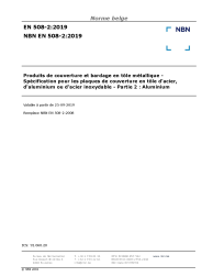 NBN EN 508-2:2019