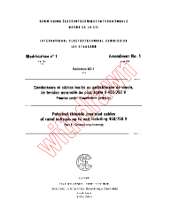 IEC 60227-1:1979/AMD1:1985