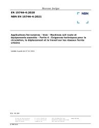 NBN EN 15746-4:2021