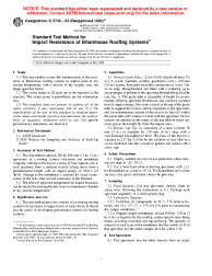 ASTM D3746-85(1996)e1 (R1991)