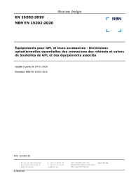 NBN EN 15202:2020