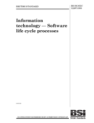 BS ISO/IEC 12207:1995